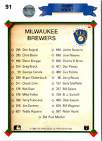 1990 Upper Deck Robin Yount #91