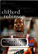 1998 SkyBox Thunder Clifford Robinson