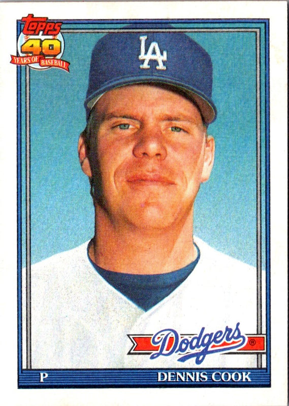 1991 Topps Dennis Cook #467