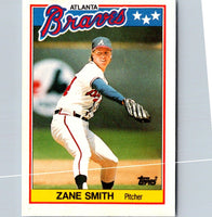 1987 Red Foley Stickers Zane Smith #73