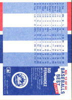 1987 Fleer Baseball's Best Sluggers vs Pitchers Sid Fernandez #13