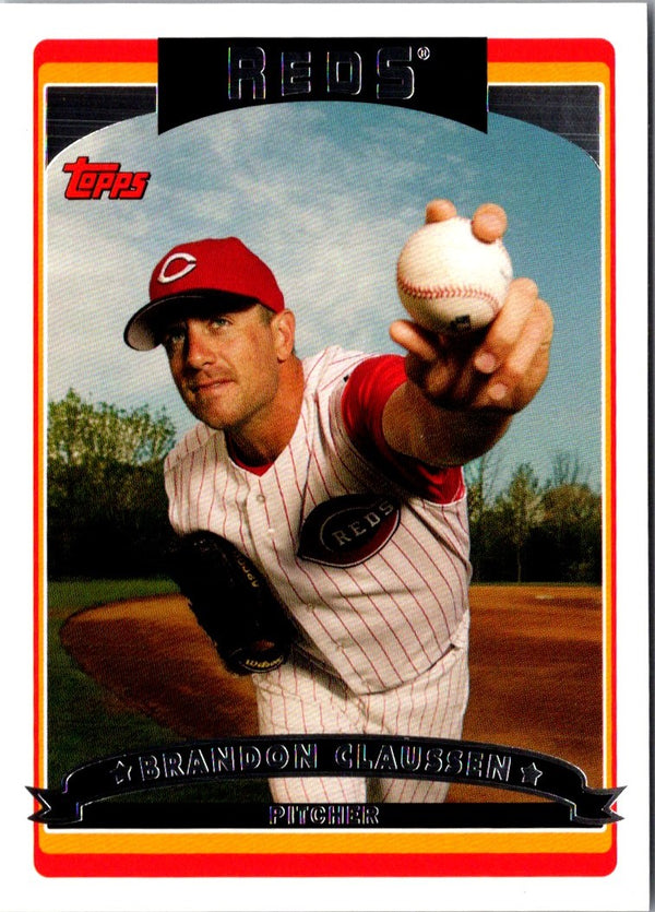 2007 Topps Opening Day Puzzle Brandon Webb #10