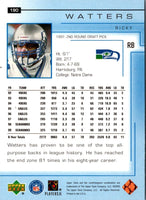 2000 Upper Deck Ricky Watters #190