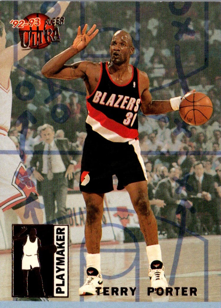 1992 Ultra Playmakers Terry Porter