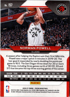 2020 Panini Prizm Norman Powell #157