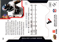 2008 Upper Deck Draft Edition DeMeco Ryans #142