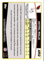 2006 Topps Arizona Cardinals Antrel Rolle #ARI2