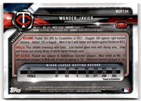 2018 Bowman Chrome Prospects Wander Javier #BCP134