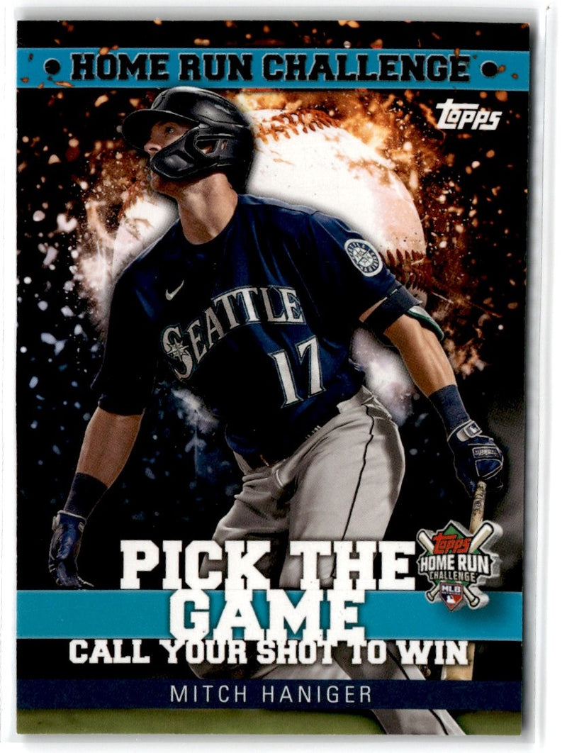 2022 Topps Home Run Challenge Code Cards Mitch Haniger