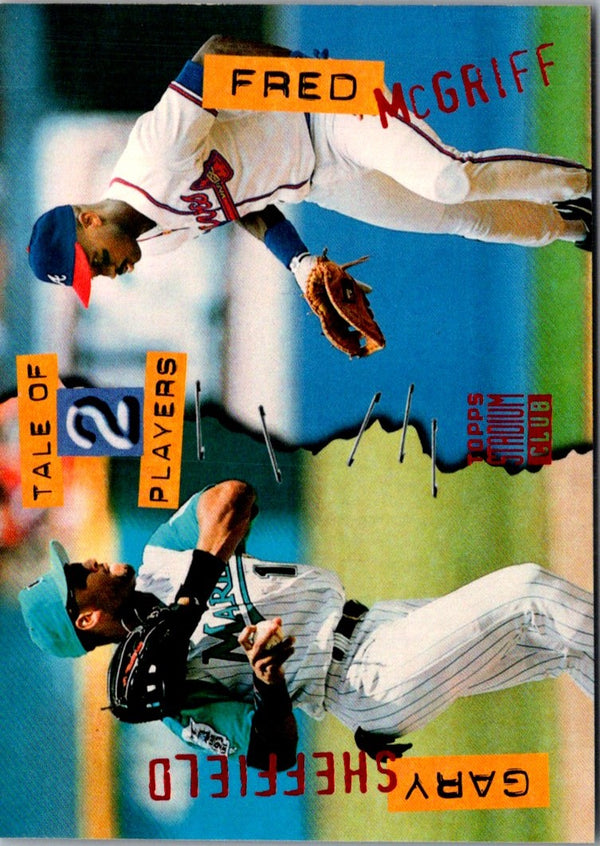 1994 Stadium Club Fred McGriff/Gary Sheffield #180