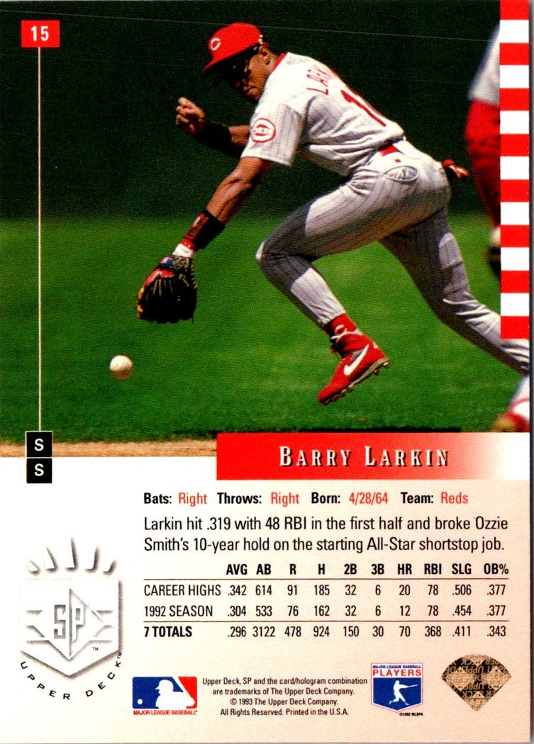 1993 SP Barry Larkin
