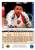 1994 Collector's Choice Italian David Wesley #112