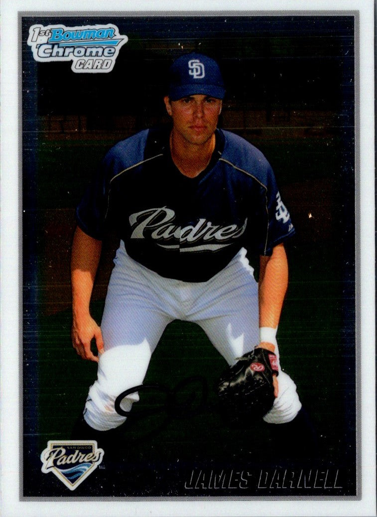 2010 Bowman Chrome Prospects James Darnell