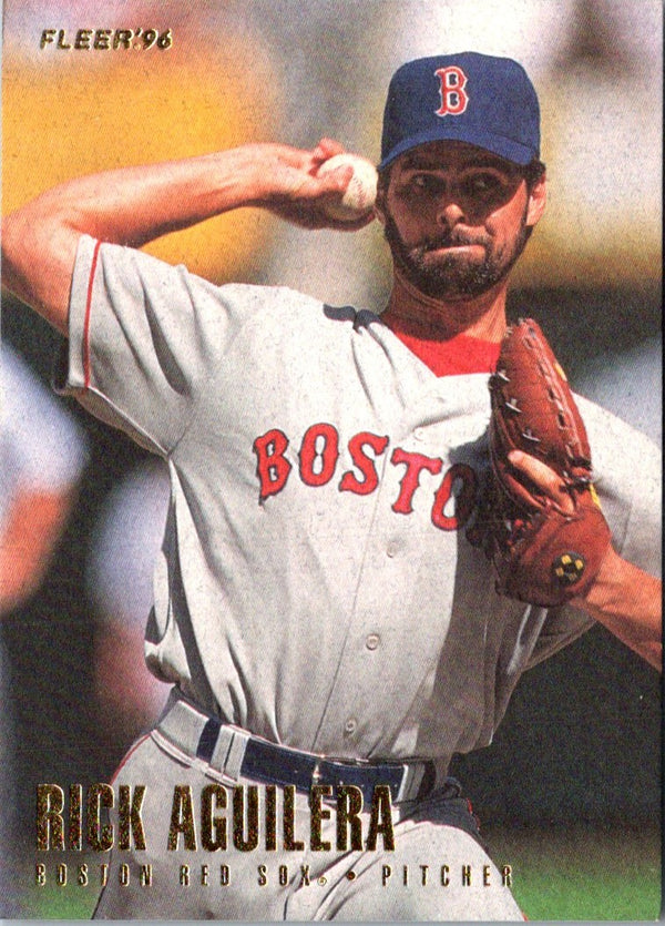 1996 Fleer Rick Aguilera #21