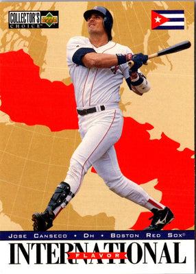 1996 Collector's Choice Gold Signature Jose Canseco #327