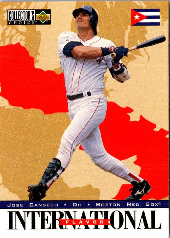 1996 Collector's Choice Gold Signature Jose Canseco #327