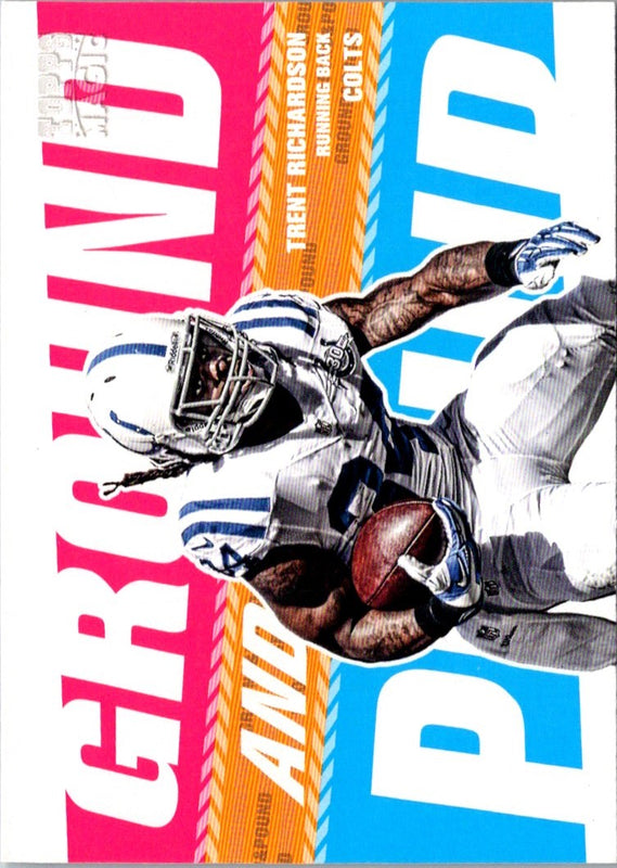 2013 Topps Magic Ground & Pound Trent Richardson #GAP-TR