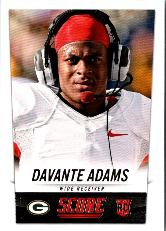 2014 Score Davante Adams #358 Rookie