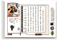 2000 Upper Deck MVP Kurt Warner #139