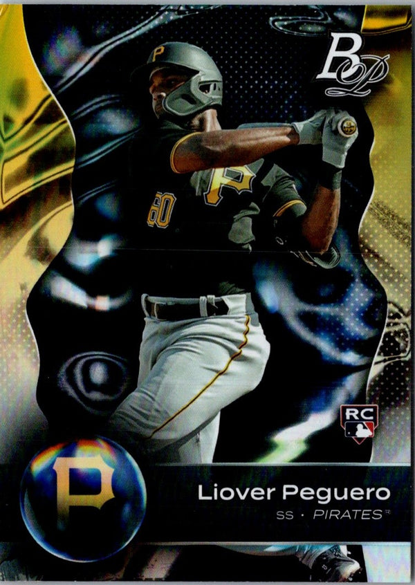 2023 Bowman Platinum Liover Peguero #18 Rookie