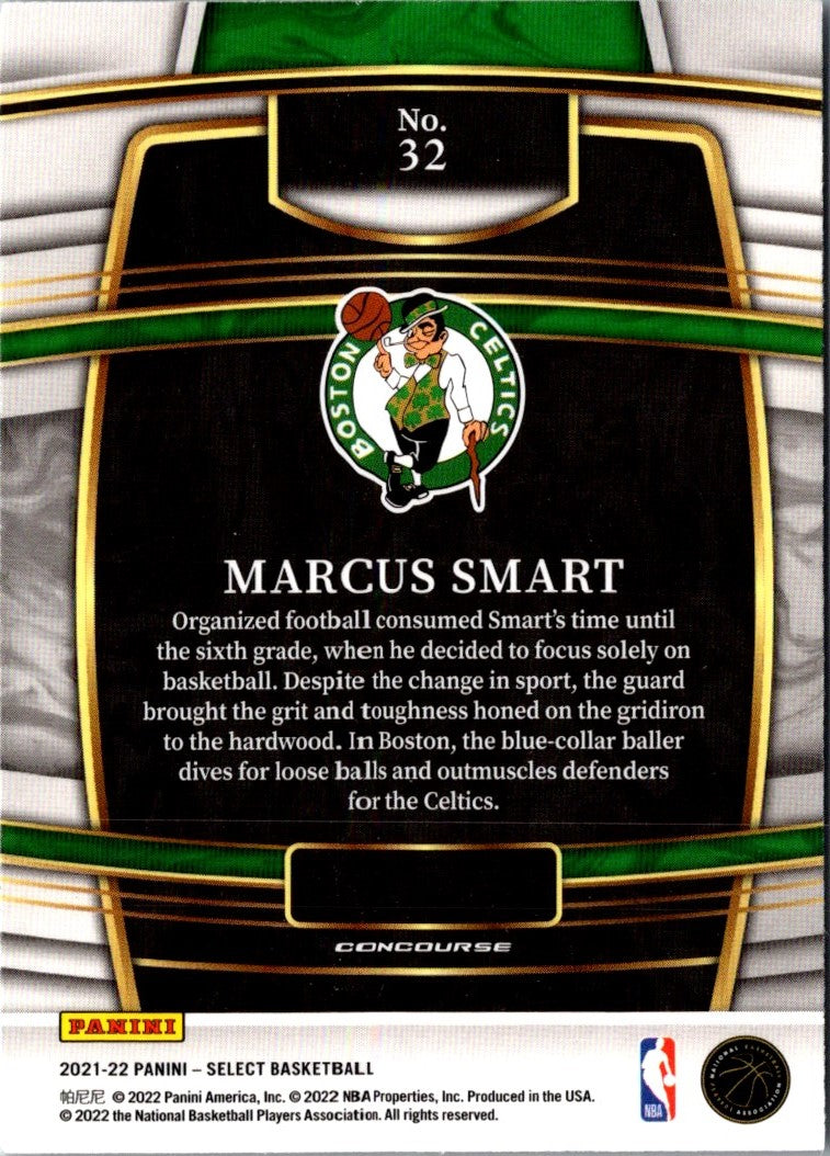 2022 Panini Prizm Signatures Marcus Smart