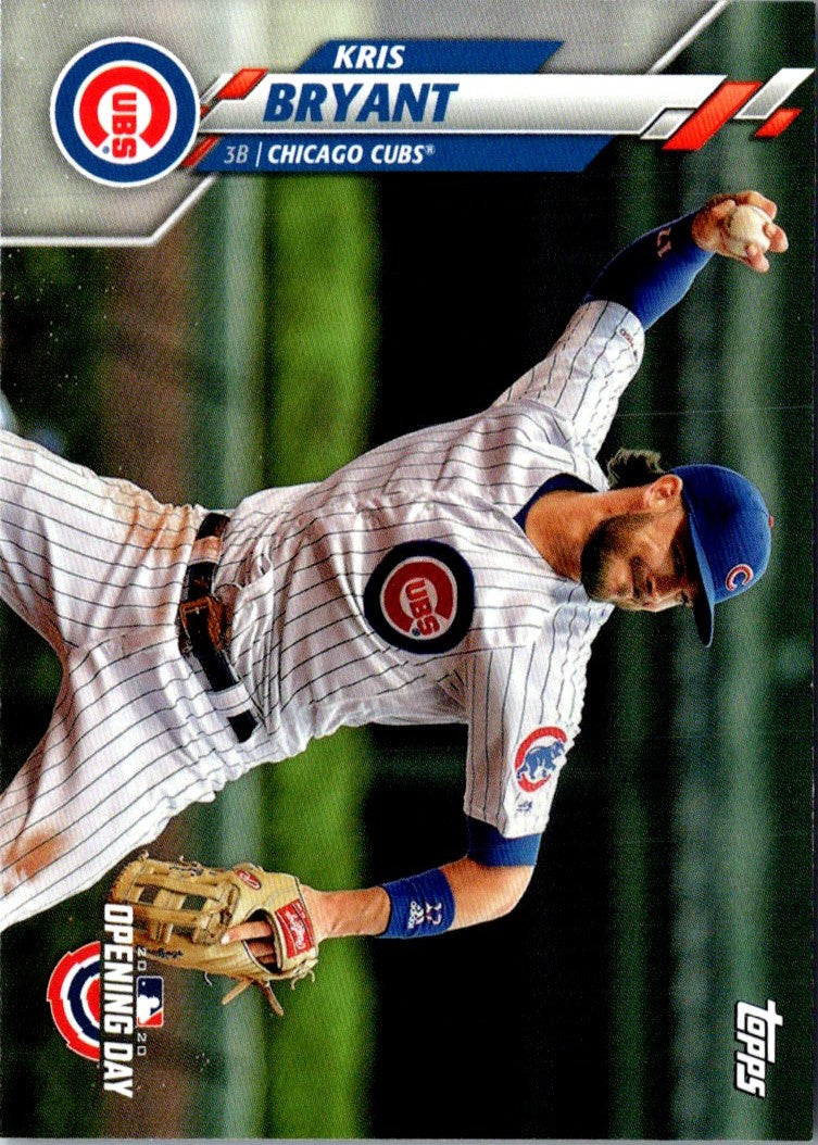 2020 Topps Opening Day Edition Kris Bryant