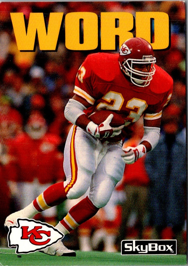 1992 SkyBox Impact Barry Word #103
