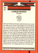 1990 Donruss Super Diamond Kings Chris Bosio