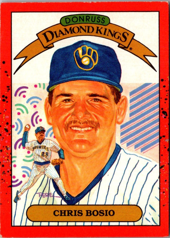 1990 Donruss Super Diamond Kings Chris Bosio #20