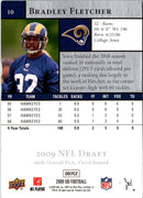 2009 Upper Deck Rookie Exclusives Bradley Fletcher