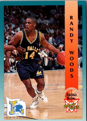 1992 Front Row Draft Picks Gold Randy Woods #78