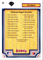 1992 Upper Deck Jim Abbott #86