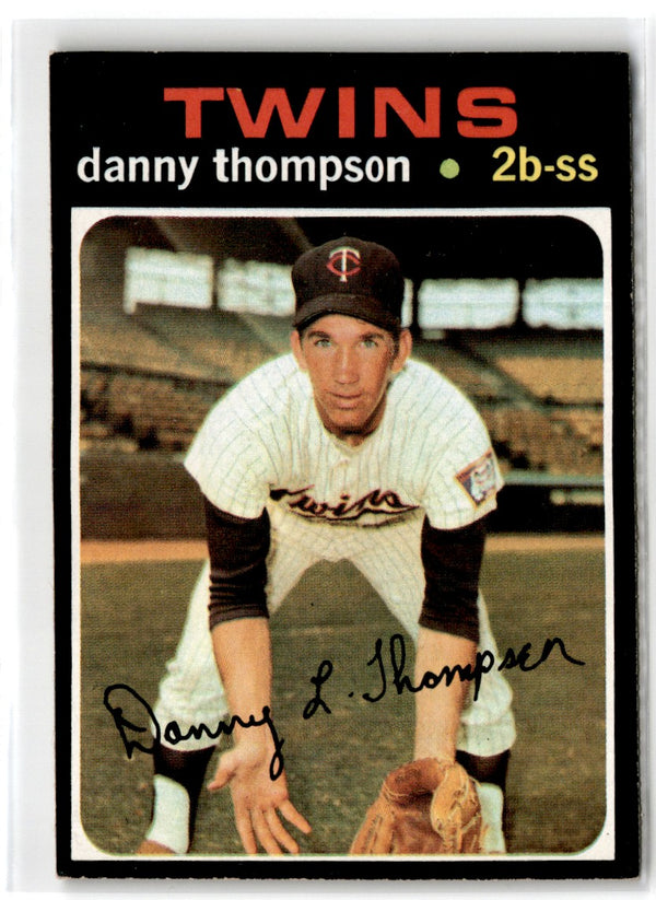 1971 Topps Danny Thompson #127 Rookie