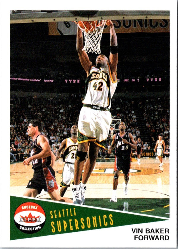 2001 Fleer Shoebox Vin Baker #38