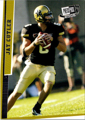 2006 Press Pass SE Gold Jay Cutler #G6
