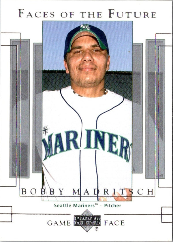 2003 Upper Deck Game Face Bobby Madritsch #133 Rookie