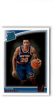 2018 Donruss Rated Rookies Kevin Knox #190