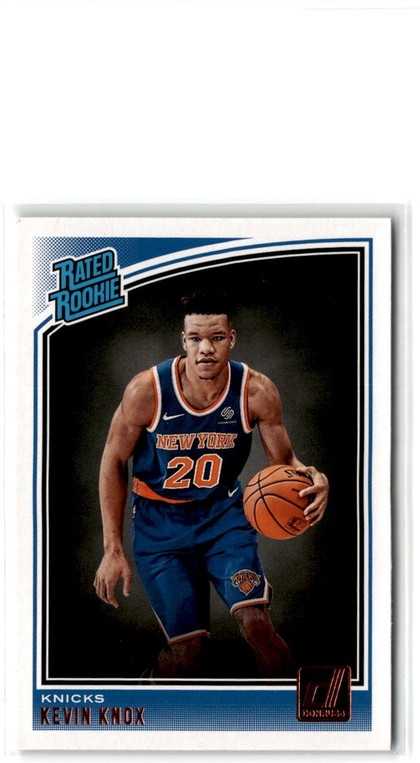 2018 Donruss Rated Rookies Kevin Knox #190