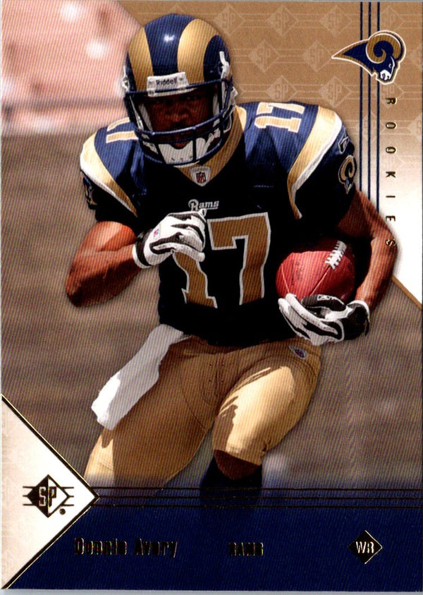 2008 SP Rookie Edition Donnie Avery #148 Rookie