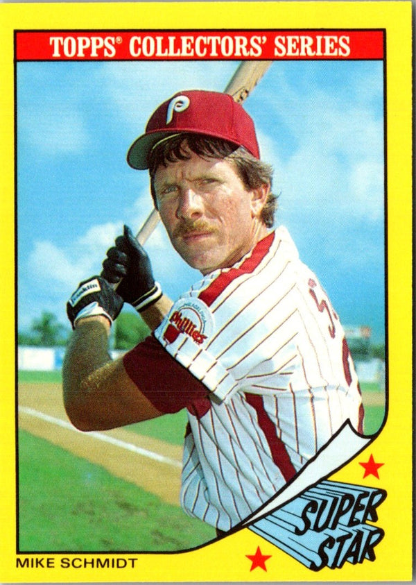 1986 Topps Baseball Champion Superstars Mike Schmidt #30