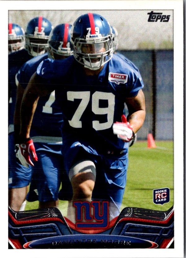 2013 Topps Damontre Moore #178 Rookie