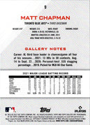 2022 Topps Gallery Printer Proof Matt Chapman