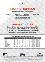2022 Topps Gallery Printer Proof Matt Chapman #9