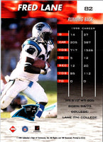 1999 Collector's Edge Fury Fred Lane #82