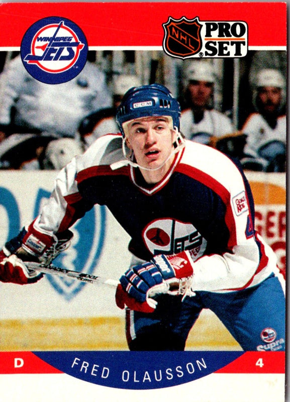1990 Pro Set Fredrik Olausson #335A