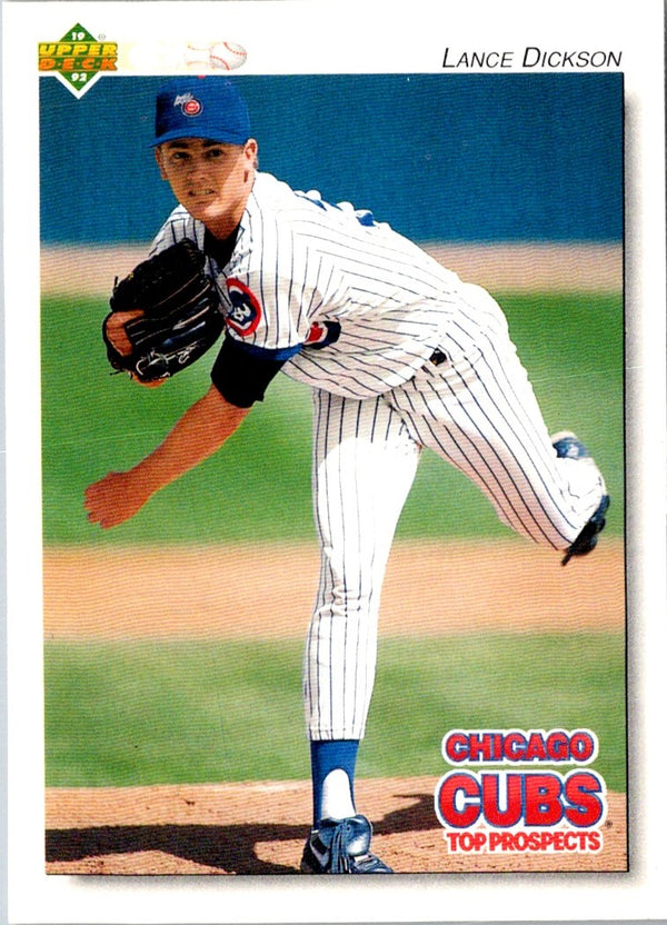 1992 Upper Deck Minors Lance Dickson #74