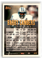 1994 Topps Barry Sanders #615