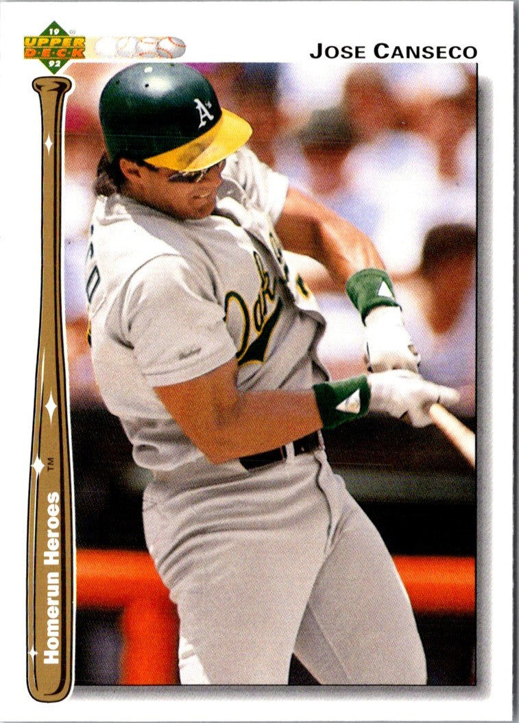 1992 Upper Deck Home Run Heroes Jose Canseco