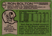 1978 Topps Ron Bolton #329