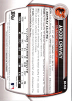 2023 Bowman Draft Jacob Cravey #BD-189 Rookie